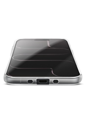 Custodia in silicone trasparente con fotocamera protetta per iPhone Air