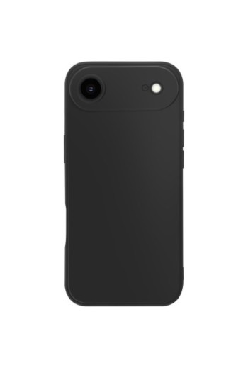 Cover in Silicone antiurto per iPhone Air - Nero Opaco