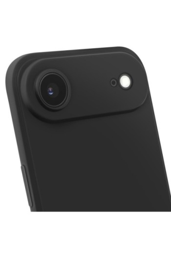 Cover in Silicone antiurto per iPhone Air - Nero Opaco