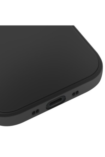 Cover in Silicone antiurto per iPhone Air - Nero Opaco