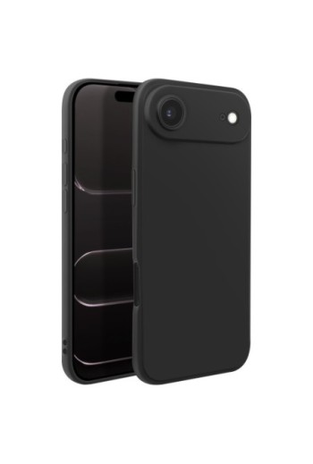 Cover in Silicone antiurto per iPhone Air - Nero Opaco