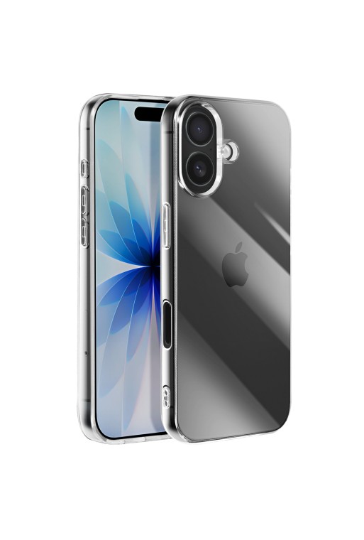 Cover in silicone trasparente ultrasottile da 2 mm per Apple iPhone 17