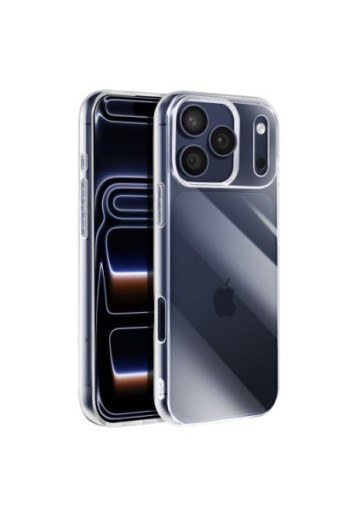 Cover Ultra sottile 2mm in Silicone Trasparente per iPhone 17 Pro