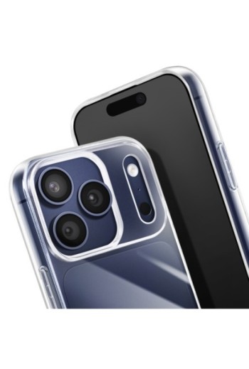 Cover Ultra sottile 2mm in Silicone Trasparente per iPhone 17 Pro