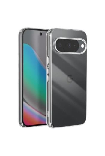 Cover Trasparente Silicone Ultra-Sottile 2mm per Google Pixel e Pixel 10 Pro