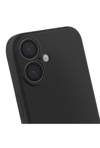 Custodia in Silicone Antiurto iPhone 17 - Nero Opaco