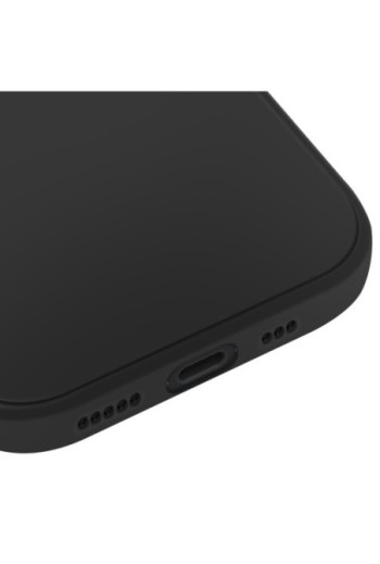Custodia in Silicone Antiurto iPhone 17 - Nero Opaco