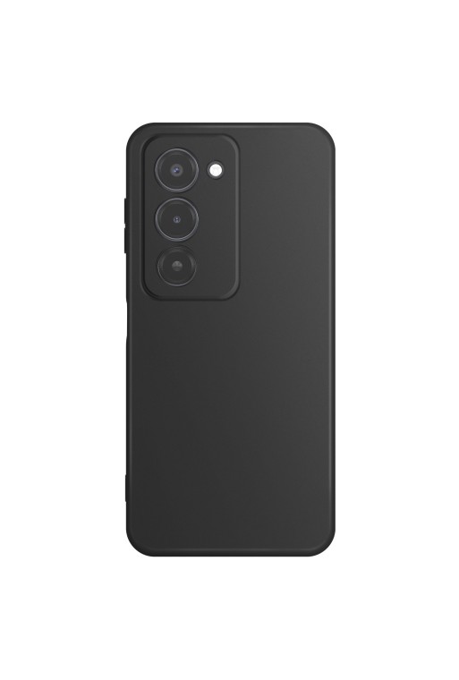 Cover in silicone antiurto per Xiaomi Redmi 15 5G - Nero Opaco
