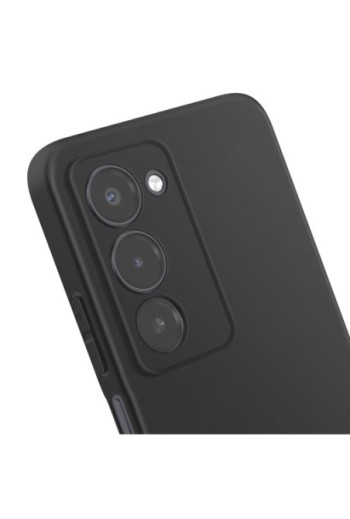 Cover in silicone antiurto per Xiaomi Redmi 15 5G - Nero Opaco