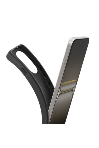 Cover in silicone antiurto per OnePlus Nord 5 - Nero Opaco