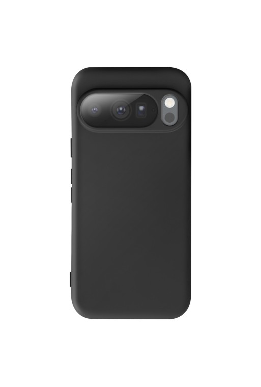 Custodia Soft Touch Google Pixel 10 Pro XL in silicone morbido - nero intenso