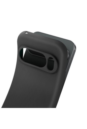 Custodia Soft Touch Google Pixel 10 Pro XL in silicone morbido - nero intenso
