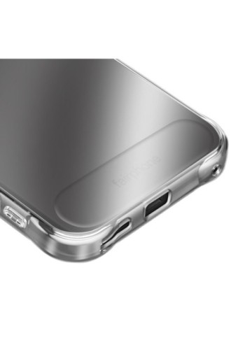 Custodia trasparente con 4 angoli rinforzati antiurto per Fairphone 6
