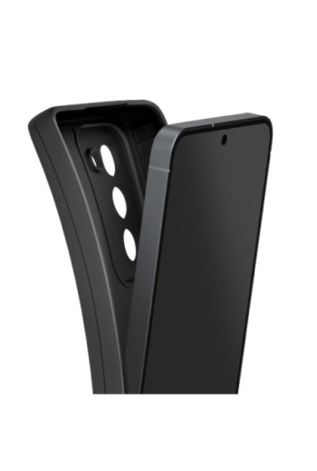 Custodia Oppo A5 in silicone morbido con protezione fotocamera Nero