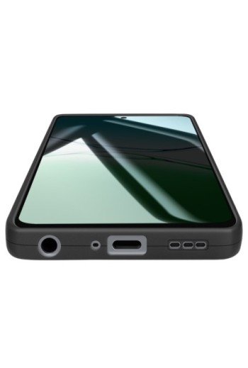 Custodia Oppo A5 in silicone morbido con protezione fotocamera Nero
