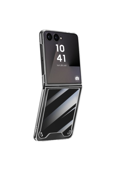 Custodia Trasparente Samsung Galaxy Z Flip 7 Rigida - Bordi rinforzati