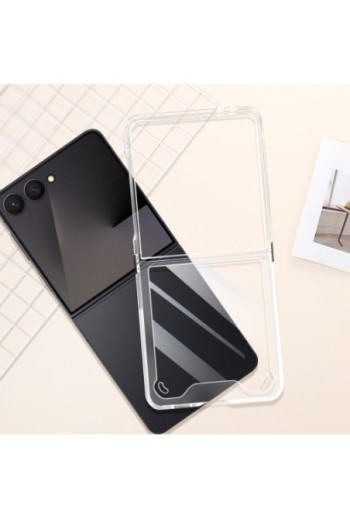 Custodia Trasparente Samsung Galaxy Z Flip 7 Rigida - Bordi rinforzati