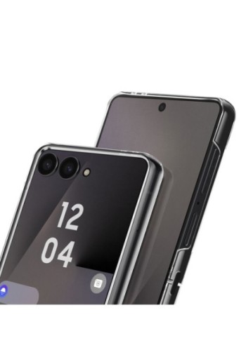 Custodia Trasparente Samsung Galaxy Z Flip 7 Rigida - Bordi rinforzati