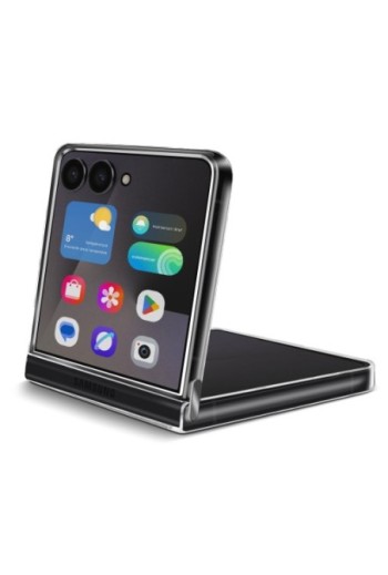 Custodia Trasparente Samsung Galaxy Z Flip 7 Rigida - Bordi rinforzati