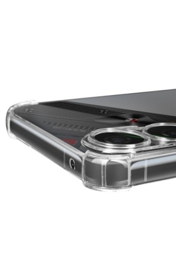 Cover anti-shock trasparente per Xiaomi Poco F7 con angoli rinforzati