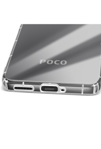 Custodia Poco F7 Ultra e F7 Pro Antiurto Trasparente spessore 1 2mm + angoli rinforzati