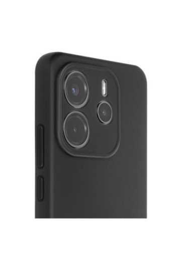 Custodia in silicone Xiaomi Redmi Note 14 4G - Nero Opaco