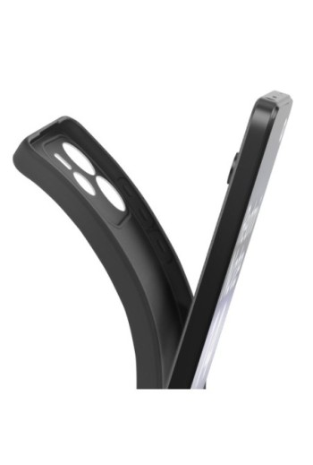Custodia in silicone Xiaomi Redmi Note 14 4G - Nero Opaco