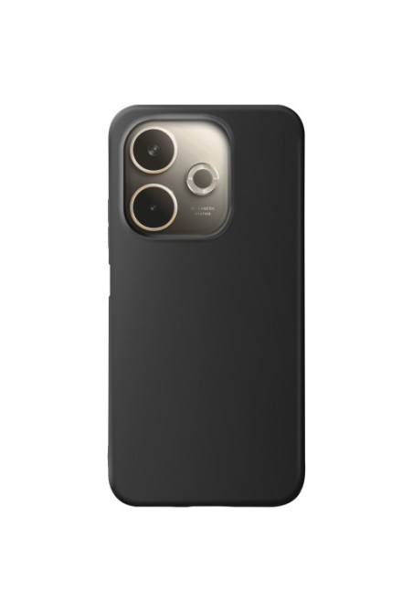 Custodia in silicone Oppo A5 Pro - Nero opaco