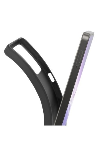 Custodia in silicone Oppo A5 Pro - Nero opaco