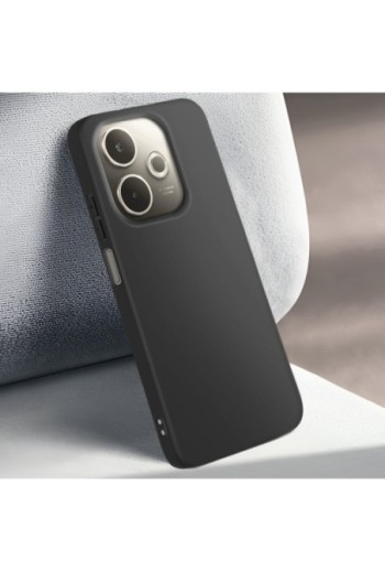 Custodia in silicone Oppo A5 Pro - Nero opaco