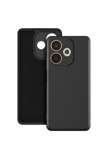 Cover Oppo A5 Pro silicone soft-touch nero