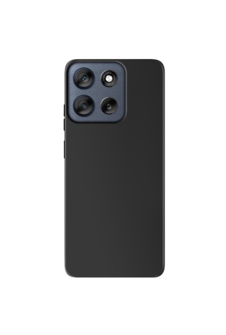 Custodia in silicone Motorola Moto G56 - Nero opaco