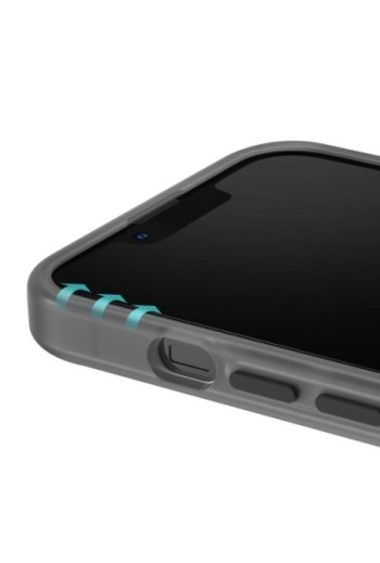 Cover MagSafe iPhone 16e antiurto e traslucida – Bordi neri