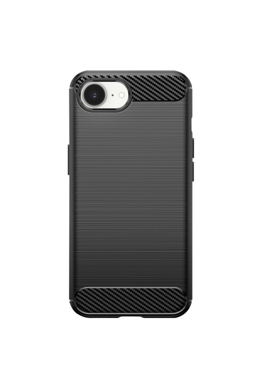 Cover in fibra di carbonio iPhone 16e – Nero
