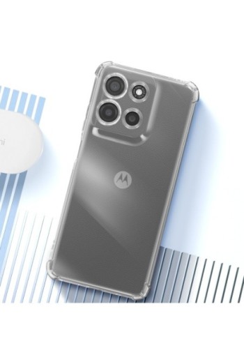 Custodia Antiurto Motorola Moto G15 e G15 Power Angoli Rinforzati Trasparente