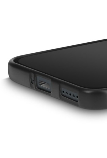 Custodia Morbida in Silicone Nera per Honor 400 Lite