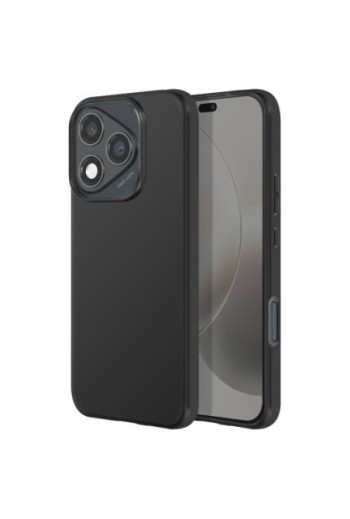 Custodia Morbida in Silicone Nera per Honor 400 Lite