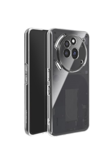 Custodia Nothing Phone 3a Pro Silicone Morbido Trasparente