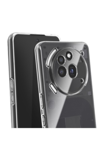 Custodia Nothing Phone 3a Pro Silicone Morbido Trasparente