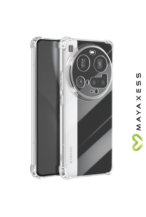 Custodia Antishock Xiaomi 15 Ultra Angoli Rinforzati Mayaxess - Trasparente