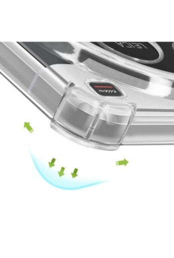 Custodia Antishock Xiaomi 15 Ultra Angoli Rinforzati Mayaxess - Trasparente