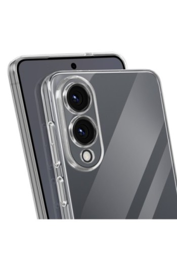 Custodia in Silicone per Samsung Galaxy S25 Edge - Trasparente