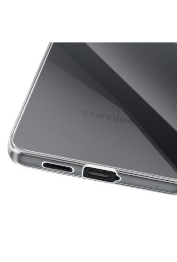 Custodia in Silicone per Samsung Galaxy S25 Edge - Trasparente