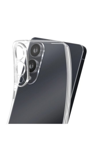 Custodia in Silicone per Samsung Galaxy S25 Edge - Trasparente