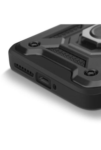 Custodia Antishock Xiaomi 15 Ultra Anello Magnetico Mayaxess Nero