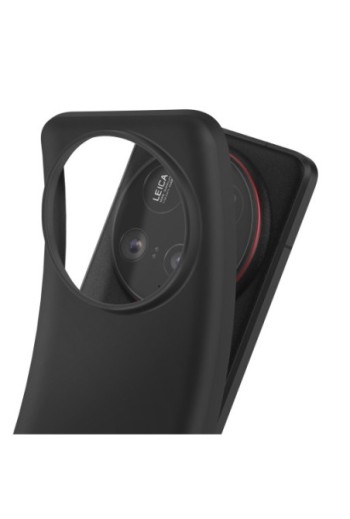 Custodia in Silicone Xiaomi 15 Ultra Mayaxess Protezione Flessibile - Nero