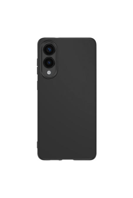Custodia in Silicone per Samsung Galaxy S25 Edge - Nero