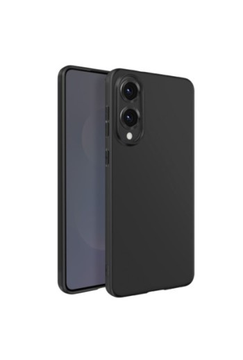 Custodia in Silicone per Samsung Galaxy S25 Edge - Nero