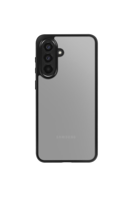 Custodia Silicone Soft Touch Nero Traslucido per Samsung Galaxy A56