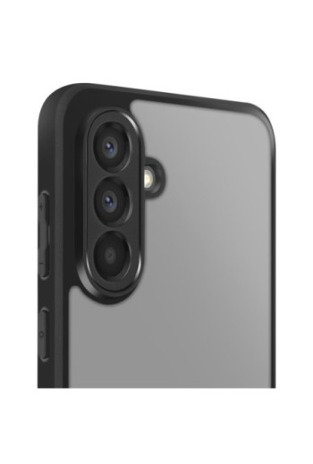 Custodia Silicone Soft Touch Nero Traslucido per Samsung Galaxy A56